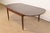 Baker Furniture Company Baker Furniture Federal Banded Mahogany Drop Leaf Dining Table, Newly Refinished For Sale - Image 4 of 11