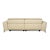 Satelite 3-Seater Sofa in Cream Leather from Roche Bobois For Sale - Image 16 of 18