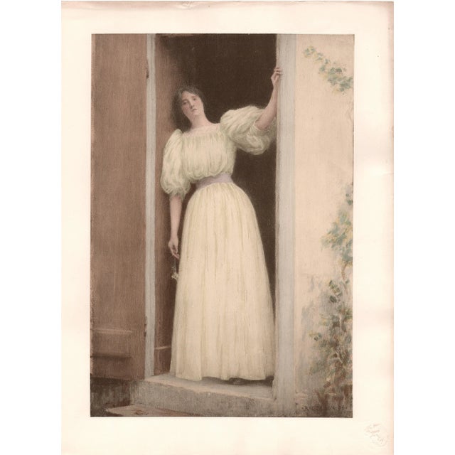 Raphael Collin, Le Départ, 1899, Original Lithograph For Sale - Image 10 of 10