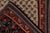 Vintage Persian Senneh Kilim in Beige With Red and Blue Floral Patterns For Sale In New York - Image 6 of 6
