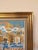 1998 Modern "City Tour" Vintage Cityscape Oil Painting by Uno Vallman, Framed For Sale - Image 9 of 12