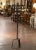 19th C. French Gothic Wrought Iron Double-Sided Music Stand With Fleur-De-Lis For Sale In Dallas - Image 6 of 9