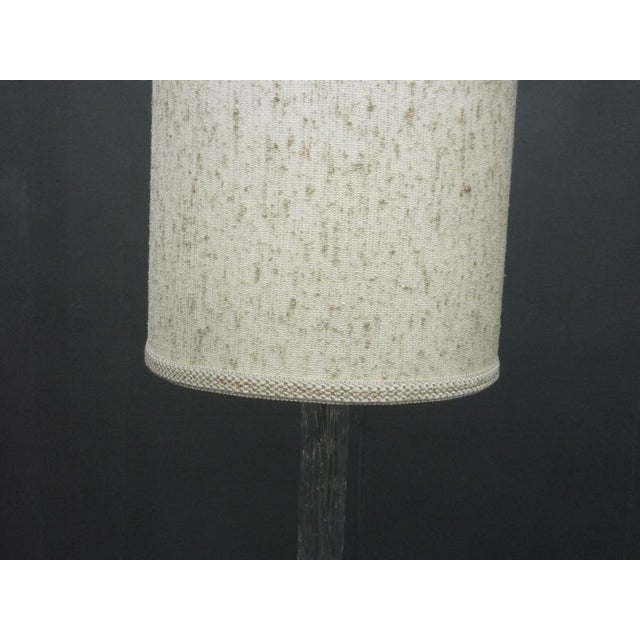 Space Age Ice Glass Floor Lamp, 1960s For Sale - Image 10 of 18