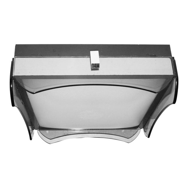 Vintage 1970s "Veca" Flush Mount For Sale