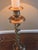 Late 20th Century Brass Finish Barley Twist Candlestick Lamp For Sale - Image 5 of 11
