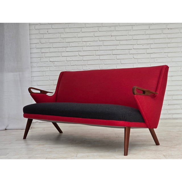 Danish 2-Seater Sofa from Ch. F. Brodersen, 1960s For Sale - Image 15 of 18