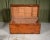 Wood Large Double Lock Camphor Wood Campaign Chest, 1850s For Sale - Image 7 of 12