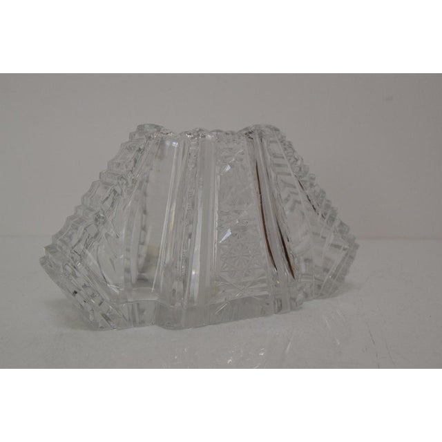 Made in Czechoslovakia Made of Crystal Glass, Cut Glass. Hand Made. Re-polished. Good Original Condition. This piece is...