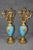 Metal Pair of French Late 19th Century Sevres Style Porcelain and Bronze Candelabras For Sale - Image 7 of 13