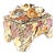 Vintage Coastal Shell Encrusted Box For Sale