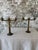 Pair of Vintage Italian Brass Candelabras – Sourced in Parma, Italy For Sale - Image 4 of 12