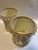 Vintage Floral Ruffled Lace Lamp Shades a Pair For Sale - Image 9 of 10