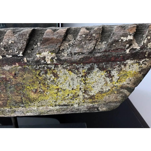 Two Antique Hong Bird Roof Carvings from Thailand - Pair For Sale - Image 10 of 11