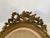 French Antique Papier Peint Garden Scene in a Water-Gilded Wood Frame For Sale - Image 3 of 13