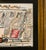 Early Purvis Young Miami Urban Expressionist Mixed Media Drawing Framed An expressive and highly authentic original mixed...