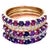 These versatile stackable bands can be worn in multiple ways and can even be used with other jewelry. There are 33 colored...