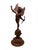 Spanish 1980s Spanish Bronze Cupid Sculpture Table Lamp For Sale - Image 3 of 8