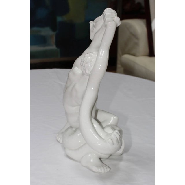 Dahl Jensen Danish Porcelain Sculpture For Sale - Image 12 of 13