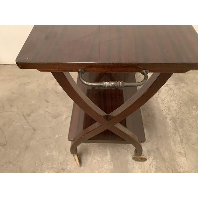 Serving Table in Mahogany, 1960s For Sale - Image 3 of 7