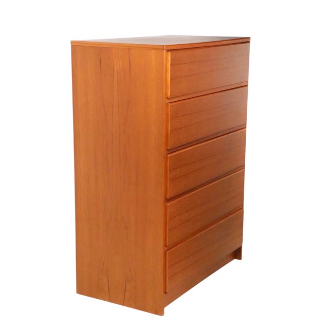 1970s Mid Century Danish Modern Chest of Drawers by Uldum For Sale - Image 5 of 16