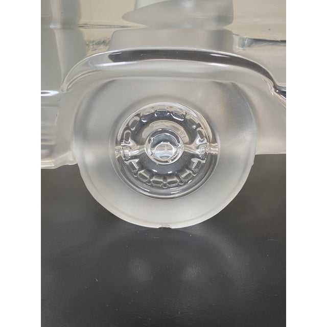 Vintage Daum France Crystal Mercedes Sl 500 Car Figurine For Sale - Image 13 of 18