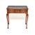 A beautiful and quite unusual antique burr walnut leather top console / side table. This was made in England, it dates...