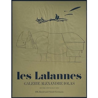 François-Xavier Lalanne, Rhinoceros, 1970s, Poster Print For Sale