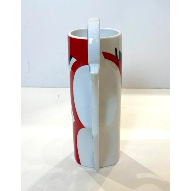 1980s Kato Kogei Ceramic Large Pitcher. For Sale - Image 4 of 7