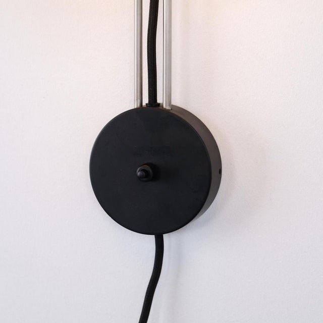 Flowerpot VP8 Wall Lamp in Black by Verner Panton for &Tradition For Sale - Image 3 of 11