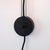 Flowerpot VP8 Wall Lamp in Black by Verner Panton for &Tradition For Sale - Image 3 of 11