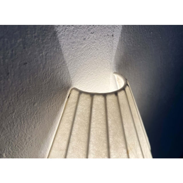 Mid-Century Modern Cocoon Wall Lamp Sconce by Friedel Wauer for Goldkant Leuchten, 1960s For Sale - Image 4 of 18