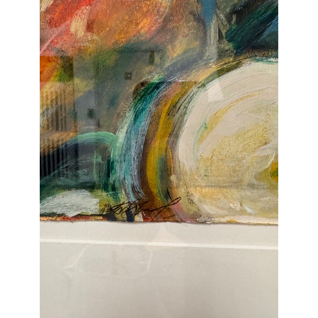 Vintage Fruit Still Life Oil Painting, Signed For Sale - Image 11 of 12