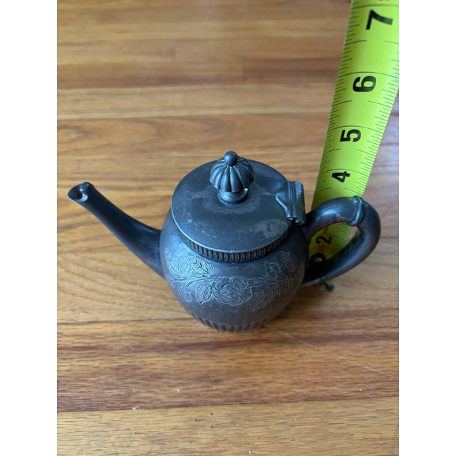 Silver Antique 19th Century Meriden Britannia Co. Quadruple Silver Teapot - No. 868 For Sale - Image 8 of 9