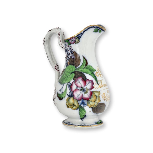 1859 English Birth Commemorative Jug For Sale - Image 4 of 5