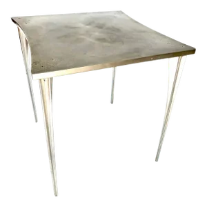 1980s Robert Josten Aluminum Dining Table