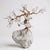 One-of-a-kind quartz crystal tree emerging triumphantly from a natural Moroccan geode base. This stunning handmade piece...