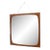 Mid Century Danish Teak Mirror by Clark Eaton For Sale