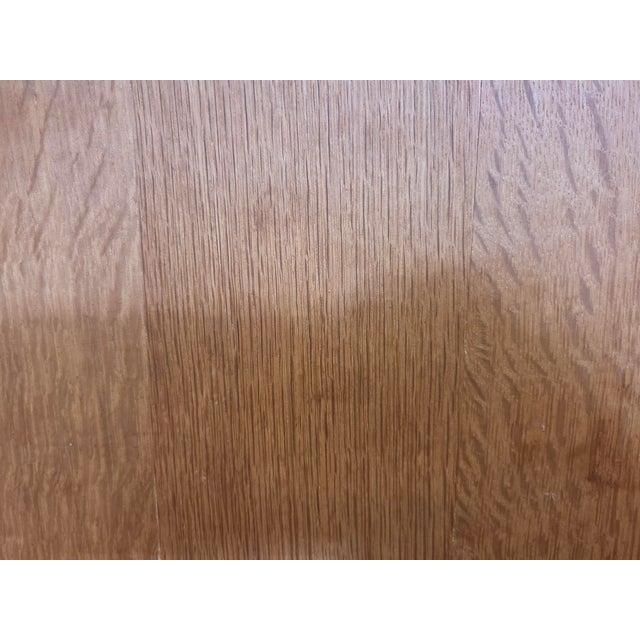 Fredericia Stolefabrik Original 1950s Borge Morgensen Danish Oiled Oak Dining Table #284 For Sale - Image 4 of 10