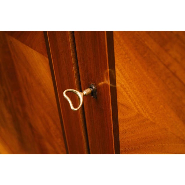 Mid-Century Modern Highboard in Walnut, 1900s For Sale - Image 14 of 16