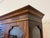 Wood Vintage Henredon Burl Wood Double Lighted Curio China Cabinet For Sale - Image 7 of 12