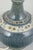 Green Glazed Textured Stoneware Table Lamp by Yngve Blixt for Höganäs, 1970s For Sale - Image 3 of 5