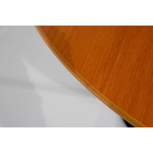 Black Tulip Table in Wood by Eero Saarinen for Knoll Studio, United States, 1958 For Sale - Image 8 of 14