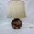 Metal Travertine Table Lamp by Fratelli Manelli, Italy, 1970s For Sale - Image 7 of 7