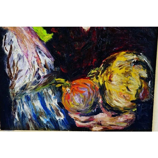 Anna Maria Moscardini, Motherhood, 1966, Oil Painting on Canvas, Framed For Sale - Image 8 of 14