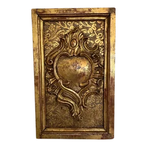 Mid 18th Century Italian Gilt Wood Panel