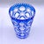 Art Deco Blue Cut-to-Clear Crystal Constellation Vase by Steven & Williams, 1930s For Sale - Image 12 of 18