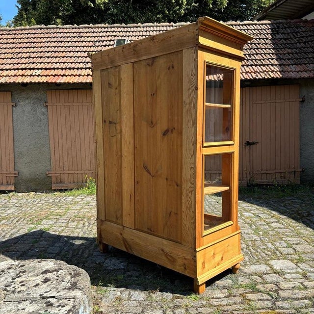 Antique Softwood Display Cabinet, 1880s For Sale - Image 12 of 15