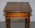 Large Hardwood Side Table with Single Drawer Campaign from Theodore Alexander For Sale - Image 15 of 18