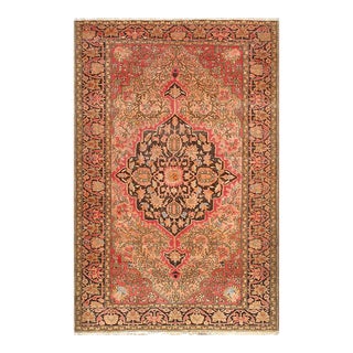 Pasargad Home Antique Ferehan Area Rug, 4' 4'' X 6' 8'' For Sale