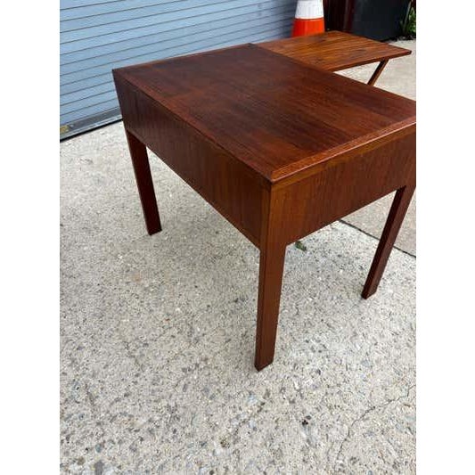 Mid 20th Century Illum Wikkelso Folding Table Set for CFC Silkeborg For Sale - Image 9 of 12